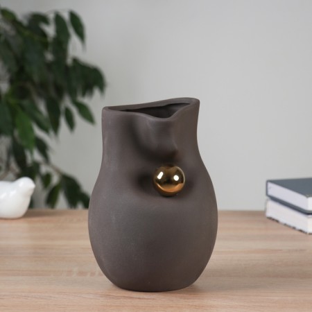 VAZ Coramics Table "Conor" D-10CM, 19.5x12 cm, brown-1