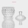 Sugar Glass of Pyramids, 180 ml, 8.5 × 11 cm