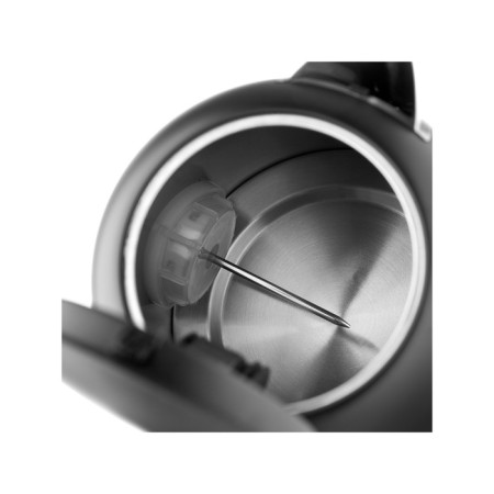Electric kettle Brayer BR1005BK, Metal, 1.7 l, 2200 W, thermometer, black-3