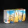 A glass of faceted "brightness", glass, 250 ml, color bottom