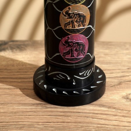 Stand for incense "Tower 7 chakras" Stone 26 cm-4