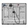 Hlect surface Maunfeld Eghe.64.6CW/G, gas, 4 burners, white