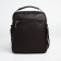 Male bag over the shoulder, Textura, 3 external pockets, brown color