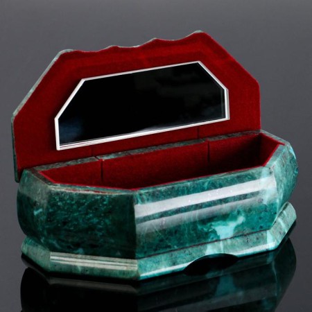 Casket "Winter", 17x7x6, stone baby, coil-1