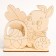 Harvesting for creativity. Wood painting "Bunny"