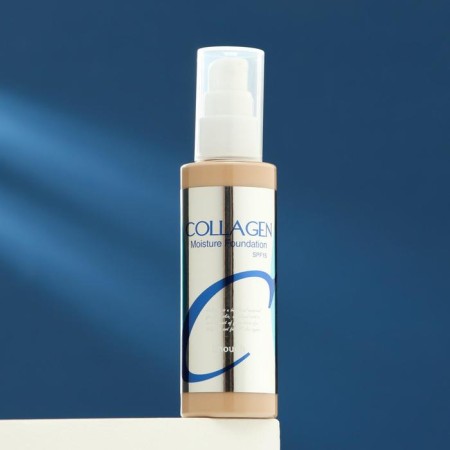 Moisturizing tonal cream with collagen Enough Collagen Moisture Foundation, SPF 15, tone 13, 100 ml-1