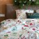 Bed linen Ethel duet “Winter vintage” 143*215 cm - 2 pcs, 240*220 cm, 70*70 cm -2 pcs