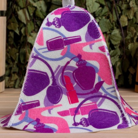 Bath cap Women's print-3