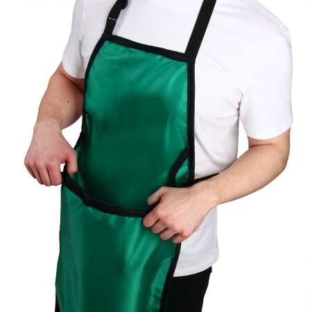 Apron for harvesting, one pocket, green, Greengo-2