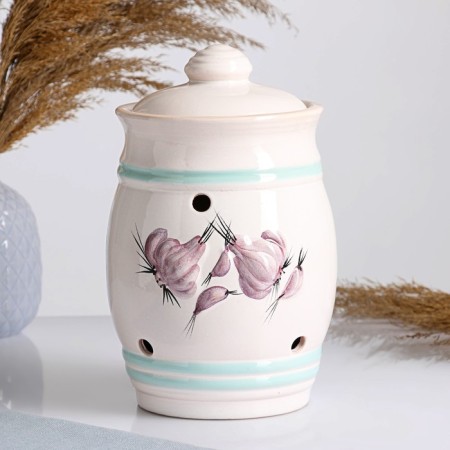 Bank for storing garlic "Glaze" 2 l-4