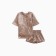 The female set (T -shirt and shorts) KAFTAN VELVET p. 44-46, coffee