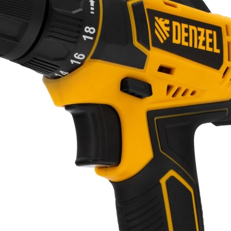 Drill-shuruvret battery. Denzel CDL-18-0 26117, Li-Ion, 18 V, 400-1500 rpm, without battery-2