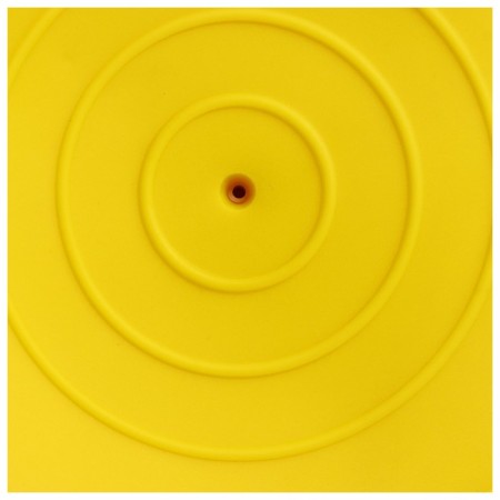 Semisphere Massage ONLYTOP, 16x16x9 cm, yellow color-3