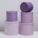 Set of boxes 5 in 1, gift packaging, “purple”, 13 x 14–19.5 x 22 cm