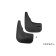 Sput-shutters rear Fiat Doblo, 2014-2016 Furg. 2 pcs (polyurethane)