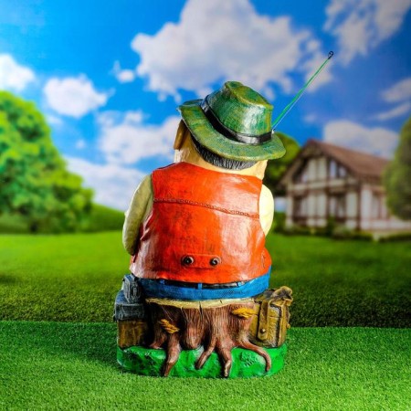 Garden figure "Fisherman" 54x40x34cm-2