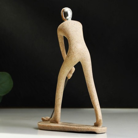 Polystone figurine "Golf player" 18 x 6 x 24 cm-7