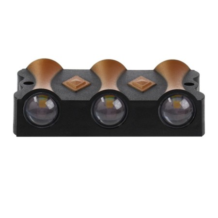 Front Fatal “Gloss”, FSD-045, 6 W, 3000K, 3 rays, IP65, 220 V, plastic, black-5