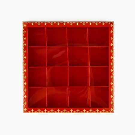 Box for 16 sweets with cells "Magic Holiday", 19 x 19 x 3 cm, New Year-2