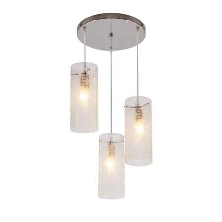 Lamp 444/3 E27 60W chrome 28x28x150 cm-1