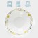SUPOVA AVVIR “Field Flowers”, 600 ml, D = 17.5 cm, glass ceramics, white color