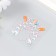 Sticker of rhinestones "Decoration. Flash" MIX 5.5x5.9 cm