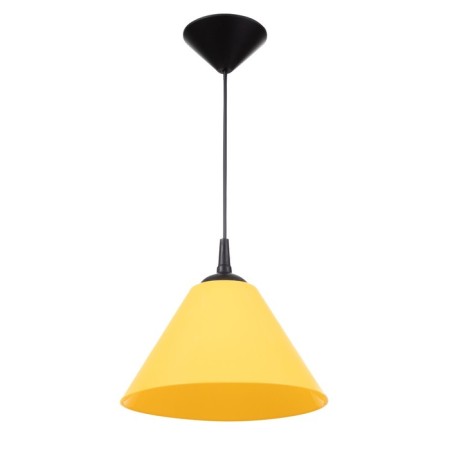 Susage "cone" 1x15W E27 Model: BR 00269 Black/yellow 25x25x15cm