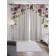 Photostes "Ark of Flower", Saten, size 145x265 cm, 2 pcs