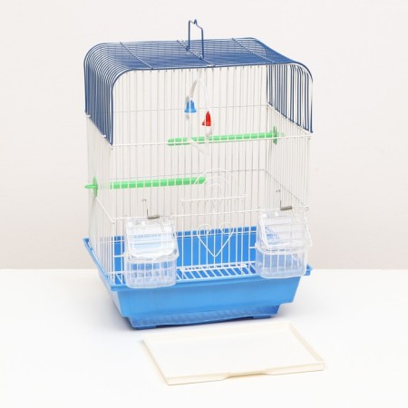 Poultry cell equipped BD-1/2Q, 30 x 23 x 39 cm, blue-6