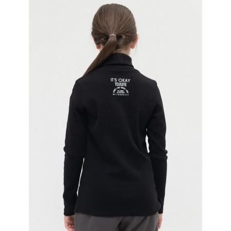 Jumper for girls, height 158 ​​cm, black color-4