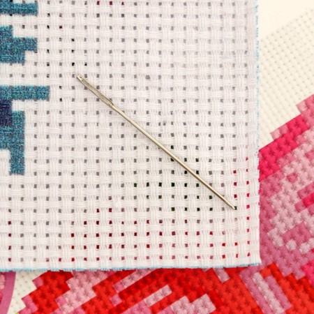 Cross -cross "Rose", set for creativity, 25 x 20 cm-4