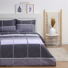 Lovelife 2PP Linear Comfort 175x215cm bedding, 200x225cm, 50x70cm-2pcs, cotton, satin, 125g/m