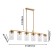 Suspension chandelier Radiales 105 mm, E14 240W