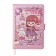 Gift notebook, A6+, 132 sheets, color block, with a curly knife, PVC cover, "anime", mix