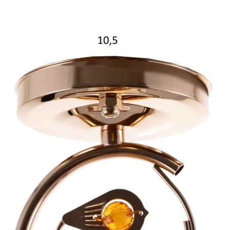 Lamp 6591210/1 E27 40W gold 17x15x32 cm Bayerlux-4