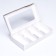 Box for Makarun, with a lodge, white 25 x 13 x 4 cm