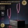 Magistro champagne glasses “Illusion”, 180 ml, 5.5 × 27.5 cm, set 2 pcs, glass, pink