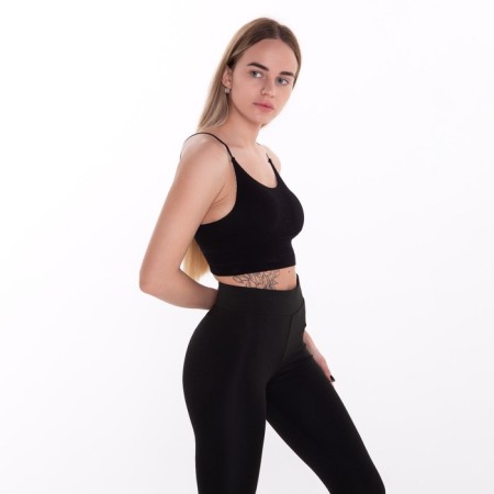 Top female, black color, size One size (42-46)-2