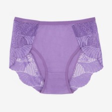 Panties female slips, purple color, rr 52-54