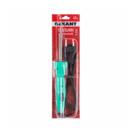 Rexant soldering iron, Durable sting, 450 ° C, 40 W, 220 B-1
