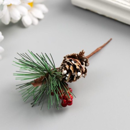 Decor for creativity "Rowan with a bump" 8.5 cm