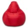 The hand-bag “pear” is positive, size m, diameter 70 cm, height 90 cm, oxford, red color