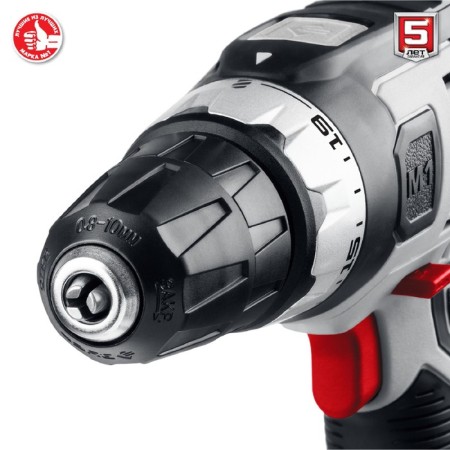 Drill-shuruvret "Zubr" DSh-M1-400, 400 W, 0-750 rpm, 28 HM, 0.8-10 mm, reverse, backlight 49389-4