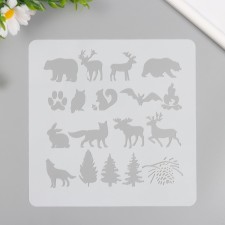 Plastic stencil 
