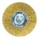 Brush Brush bison 3520-063_z02, disk, twisted, brass, steel, 0.3 mm, 63 mm 954524