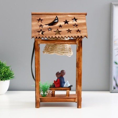 Table lamp "In love pair" E12 10x14x28 cm-4