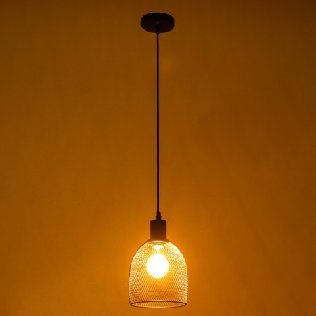 Bayerlux lamp "Hemispar" 1x40W E27 black 16x16x120 cm.-2