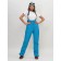 Ski -loving trousers, size 44, blue color