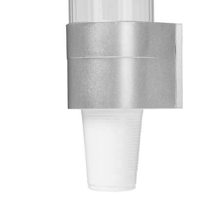 Aquawork CH-1 glass holder, screws on screws, 100 cups, silver-2
