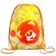 A bag for shoes 420 x 350 mm, Soyuzmultfilm Lovenok and Turtle (soft polyester, density 210D)